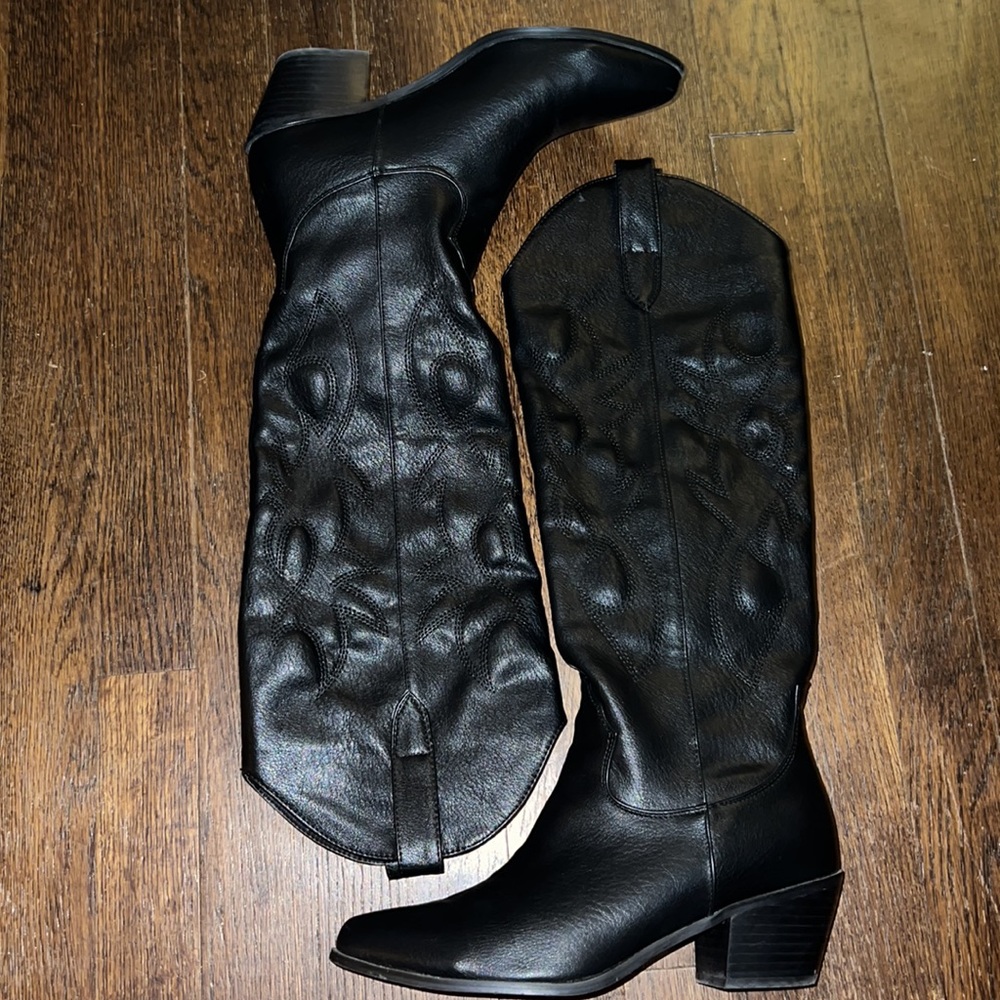Tall Black Boots
